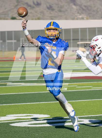 Thumbnail 1 in Scottsdale Christian Academy vs Pima (AIA 2A Division Final) photogallery.
