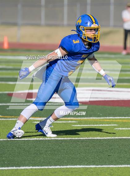 Thumbnail 2 in Scottsdale Christian Academy vs Pima (AIA 2A Division Final) photogallery.