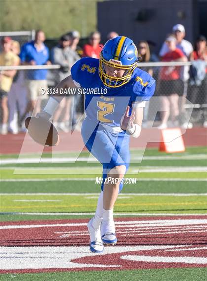 Thumbnail 1 in Scottsdale Christian Academy vs Pima (AIA 2A Division Final) photogallery.