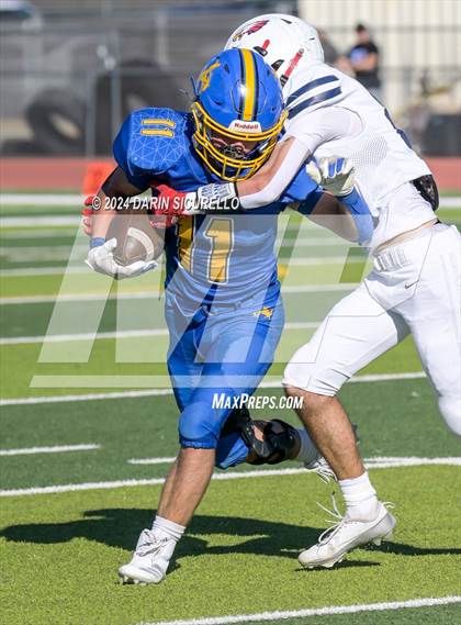 Thumbnail 3 in Scottsdale Christian Academy vs Pima (AIA 2A Division Final) photogallery.