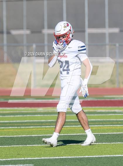 Thumbnail 2 in Scottsdale Christian Academy vs Pima (AIA 2A Division Final) photogallery.