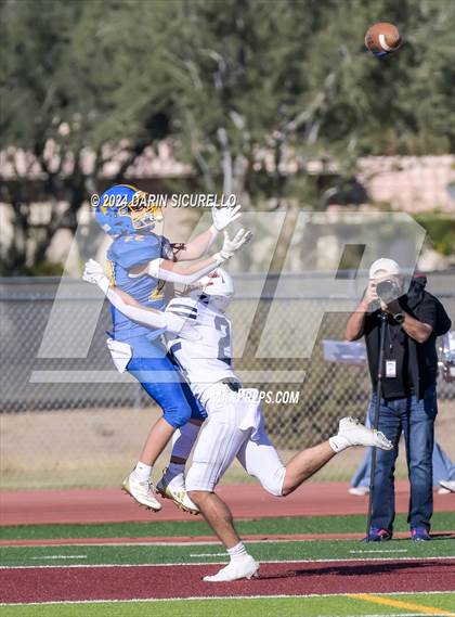 Thumbnail 2 in Scottsdale Christian Academy vs Pima (AIA 2A Division Final) photogallery.