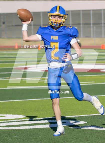 Thumbnail 2 in Scottsdale Christian Academy vs Pima (AIA 2A Division Final) photogallery.