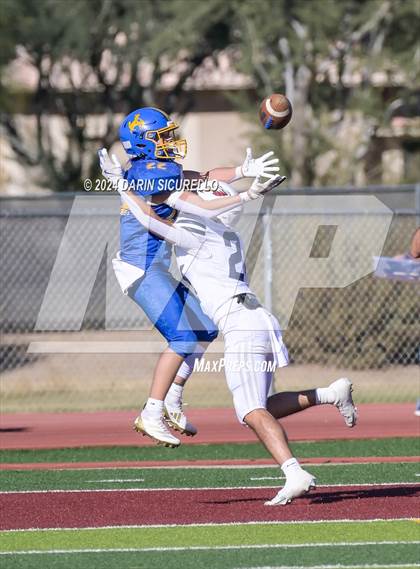 Thumbnail 3 in Scottsdale Christian Academy vs Pima (AIA 2A Division Final) photogallery.
