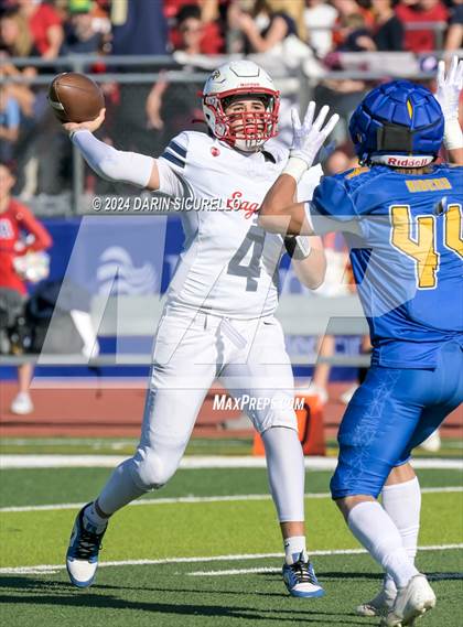 Thumbnail 2 in Scottsdale Christian Academy vs Pima (AIA 2A Division Final) photogallery.