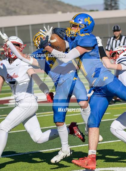Thumbnail 2 in Scottsdale Christian Academy vs Pima (AIA 2A Division Final) photogallery.
