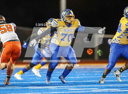 Thumbnail 3 in Platte County vs. Lincoln College Prep (MSHSAA District Championship) photogallery.