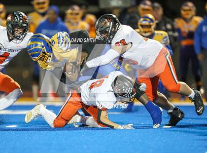 Thumbnail 3 in Platte County vs. Lincoln College Prep (MSHSAA District Championship) photogallery.