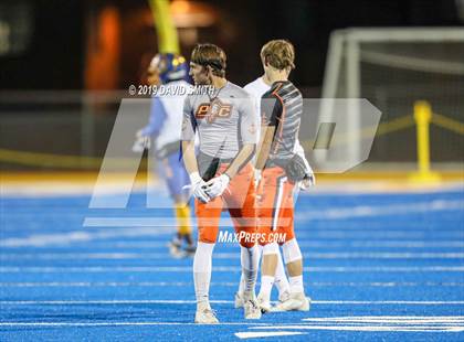 Thumbnail 1 in Platte County vs. Lincoln College Prep (MSHSAA District Championship) photogallery.