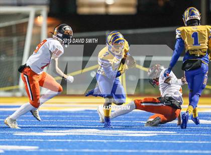 Thumbnail 1 in Platte County vs. Lincoln College Prep (MSHSAA District Championship) photogallery.