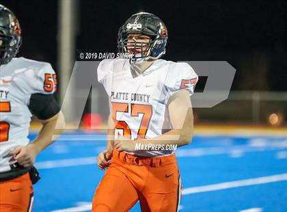 Thumbnail 1 in Platte County vs. Lincoln College Prep (MSHSAA District Championship) photogallery.