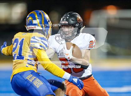 Thumbnail 1 in Platte County vs. Lincoln College Prep (MSHSAA District Championship) photogallery.
