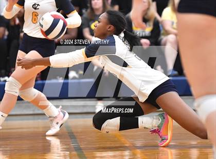 Thumbnail 2 in Cardinal Gibbons @ D.H. Conley (NCHSAA 4A East Regional Final) photogallery.