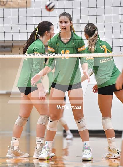 Thumbnail 2 in Cardinal Gibbons @ D.H. Conley (NCHSAA 4A East Regional Final) photogallery.