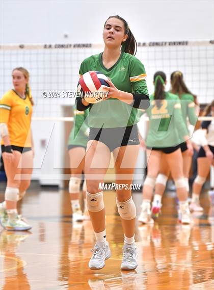 Thumbnail 1 in Cardinal Gibbons @ D.H. Conley (NCHSAA 4A East Regional Final) photogallery.