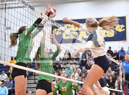 Thumbnail 2 in Cardinal Gibbons @ D.H. Conley (NCHSAA 4A East Regional Final) photogallery.
