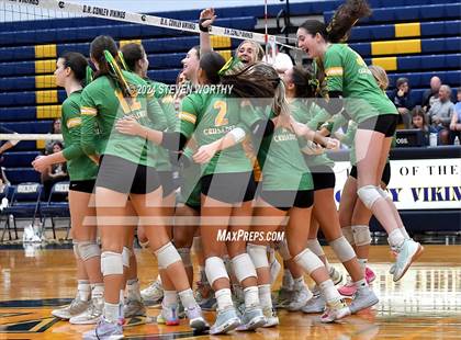 Thumbnail 1 in Cardinal Gibbons @ D.H. Conley (NCHSAA 4A East Regional Final) photogallery.
