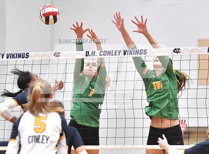 Thumbnail 1 in Cardinal Gibbons @ D.H. Conley (NCHSAA 4A East Regional Final) photogallery.