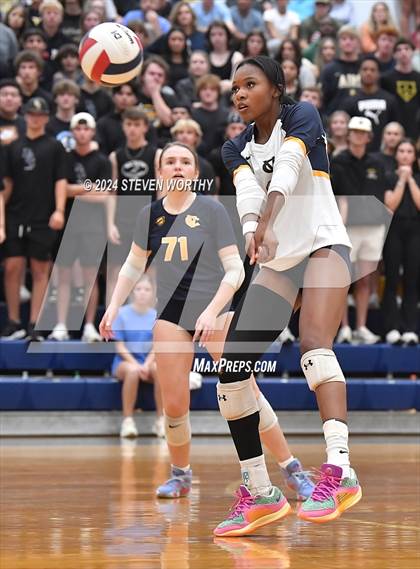 Thumbnail 3 in Cardinal Gibbons @ D.H. Conley (NCHSAA 4A East Regional Final) photogallery.