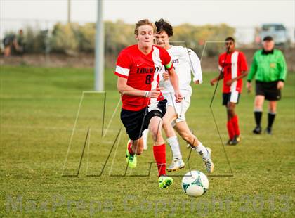 Thumbnail 2 in Arvada West vs. Liberty (CHSAA 5A First Round Playoff) photogallery.