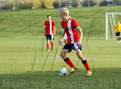 Thumbnail 3 in Arvada West vs. Liberty (CHSAA 5A First Round Playoff) photogallery.