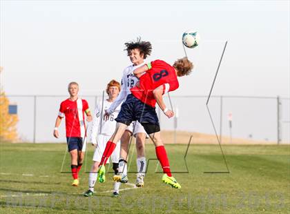 Thumbnail 3 in Arvada West vs. Liberty (CHSAA 5A First Round Playoff) photogallery.