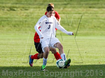 Thumbnail 3 in Arvada West vs. Liberty (CHSAA 5A First Round Playoff) photogallery.