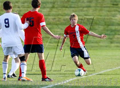 Thumbnail 1 in Arvada West vs. Liberty (CHSAA 5A First Round Playoff) photogallery.