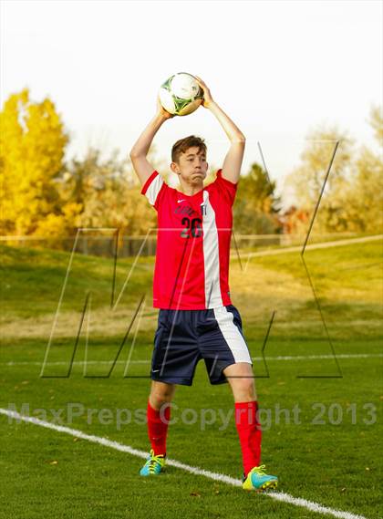 Thumbnail 2 in Arvada West vs. Liberty (CHSAA 5A First Round Playoff) photogallery.