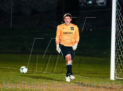 Thumbnail 3 in Arvada West vs. Liberty (CHSAA 5A First Round Playoff) photogallery.