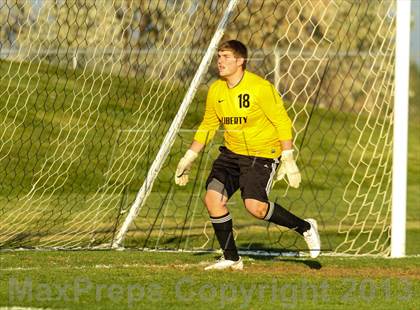 Thumbnail 1 in Arvada West vs. Liberty (CHSAA 5A First Round Playoff) photogallery.