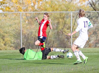 Thumbnail 3 in Arvada West vs. Liberty (CHSAA 5A First Round Playoff) photogallery.