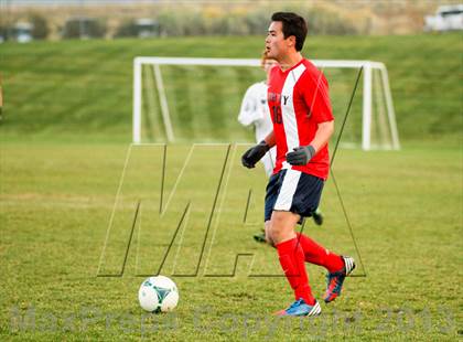 Thumbnail 3 in Arvada West vs. Liberty (CHSAA 5A First Round Playoff) photogallery.