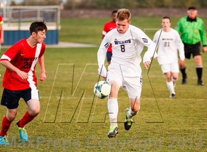 Thumbnail 2 in Arvada West vs. Liberty (CHSAA 5A First Round Playoff) photogallery.