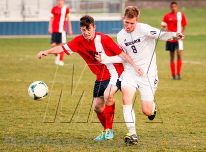 Thumbnail 3 in Arvada West vs. Liberty (CHSAA 5A First Round Playoff) photogallery.