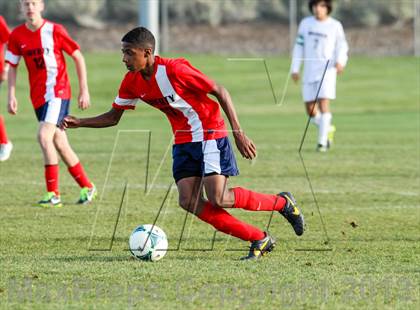 Thumbnail 2 in Arvada West vs. Liberty (CHSAA 5A First Round Playoff) photogallery.