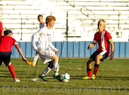 Thumbnail 3 in Arvada West vs. Liberty (CHSAA 5A First Round Playoff) photogallery.