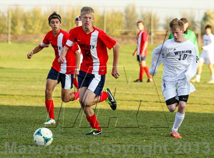 Thumbnail 1 in Arvada West vs. Liberty (CHSAA 5A First Round Playoff) photogallery.