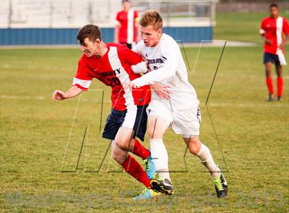 Thumbnail 3 in Arvada West vs. Liberty (CHSAA 5A First Round Playoff) photogallery.