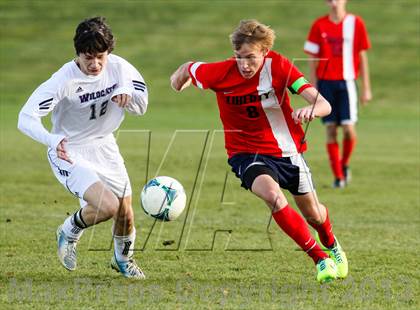 Thumbnail 1 in Arvada West vs. Liberty (CHSAA 5A First Round Playoff) photogallery.