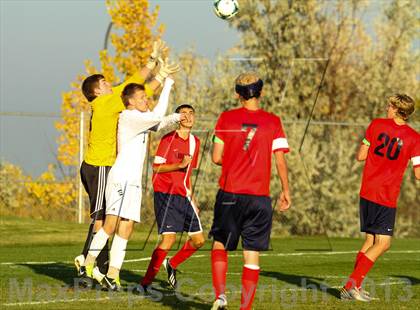 Thumbnail 1 in Arvada West vs. Liberty (CHSAA 5A First Round Playoff) photogallery.