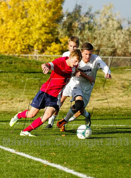Thumbnail 1 in Arvada West vs. Liberty (CHSAA 5A First Round Playoff) photogallery.