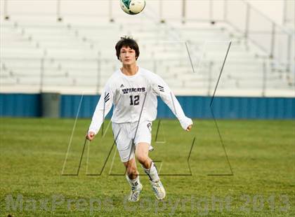 Thumbnail 2 in Arvada West vs. Liberty (CHSAA 5A First Round Playoff) photogallery.