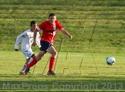 Thumbnail 2 in Arvada West vs. Liberty (CHSAA 5A First Round Playoff) photogallery.