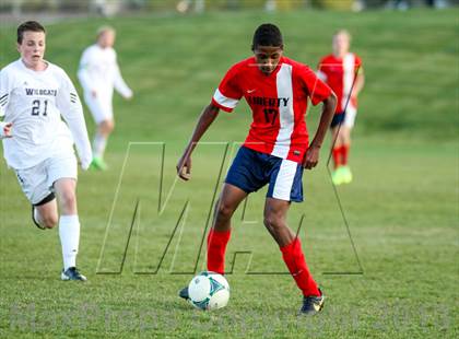 Thumbnail 2 in Arvada West vs. Liberty (CHSAA 5A First Round Playoff) photogallery.