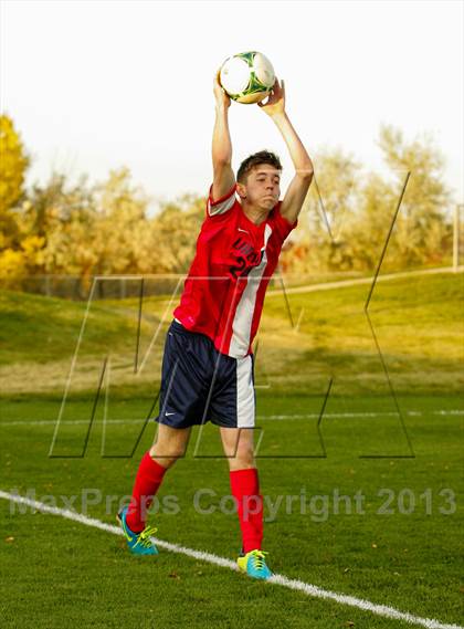 Thumbnail 1 in Arvada West vs. Liberty (CHSAA 5A First Round Playoff) photogallery.