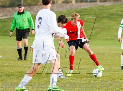 Thumbnail 3 in Arvada West vs. Liberty (CHSAA 5A First Round Playoff) photogallery.