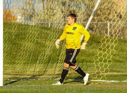 Thumbnail 3 in Arvada West vs. Liberty (CHSAA 5A First Round Playoff) photogallery.