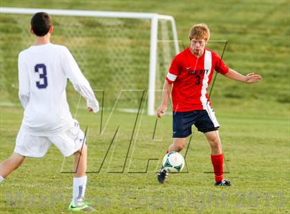 Thumbnail 2 in Arvada West vs. Liberty (CHSAA 5A First Round Playoff) photogallery.