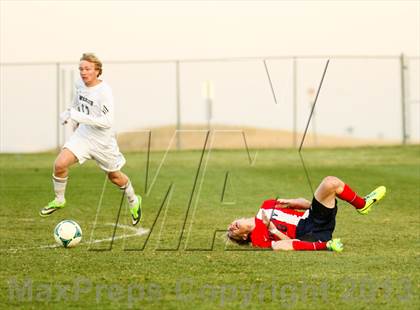Thumbnail 2 in Arvada West vs. Liberty (CHSAA 5A First Round Playoff) photogallery.
